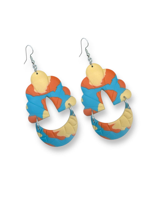 Multicolored Dangle Earrings